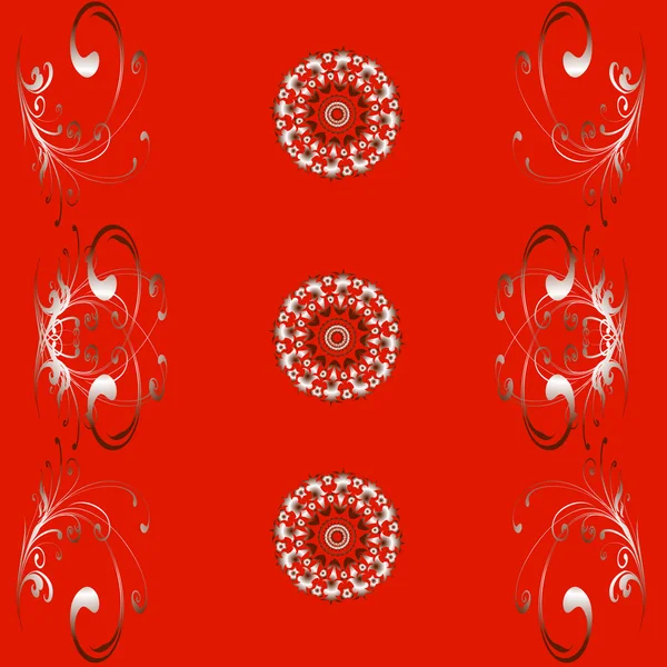 Eps10 Monophonic Background Wallpaper Patterns Accented Circles — Stock Photo, Image