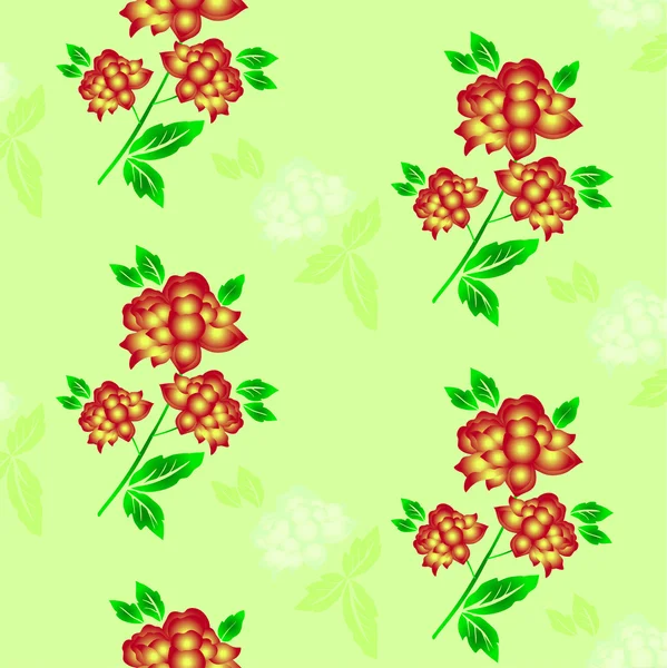 Seamless Floral Background Repeat Many Times Illustration — Stock Photo, Image