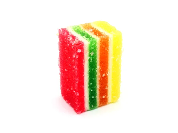 Fruit Candy Multi Gekleurde Allerlei Een Achtergrond — Stockfoto