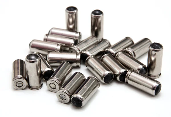 Bullets on the white background — Stock Photo, Image
