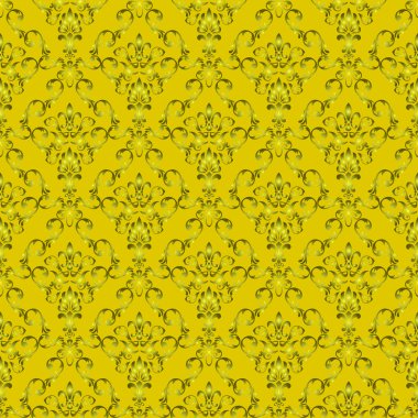 Seamless wallpaper pattern clipart