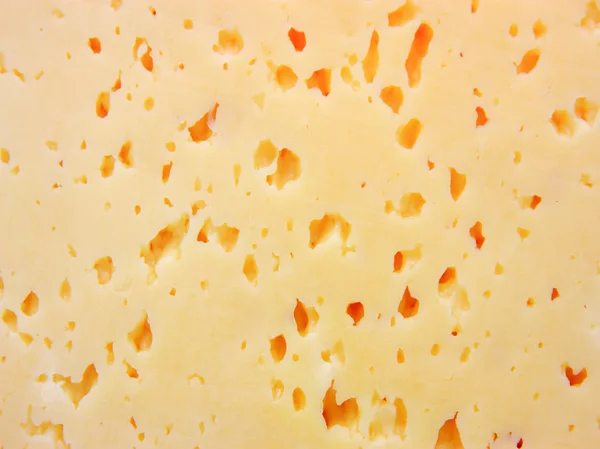 Шматок Сиру Ізольований Білому Тлі — стокове фото