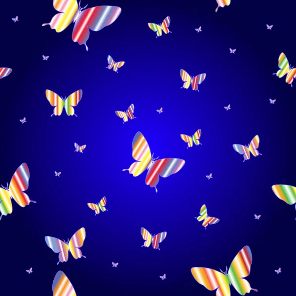 Абстрактные Безморщинистые Бабочки — стоковое фото