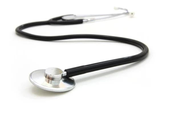 Stetoskop Medyczny Białym Tle — Zdjęcie stockowe