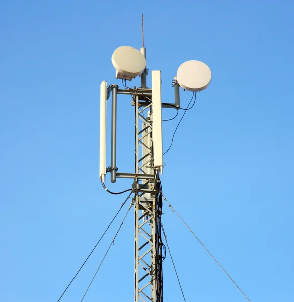 Aerial mobile communication — Stock Photo, Image
