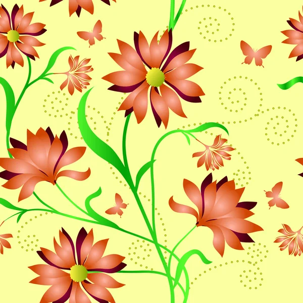 Elegance Seamless color pattern on background illustrati — 스톡 사진