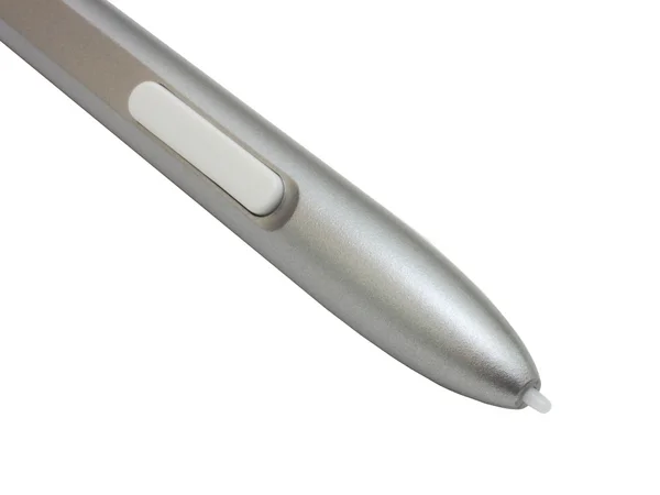 Close-up van grafische pen en houder grafisch tablet — Stockfoto