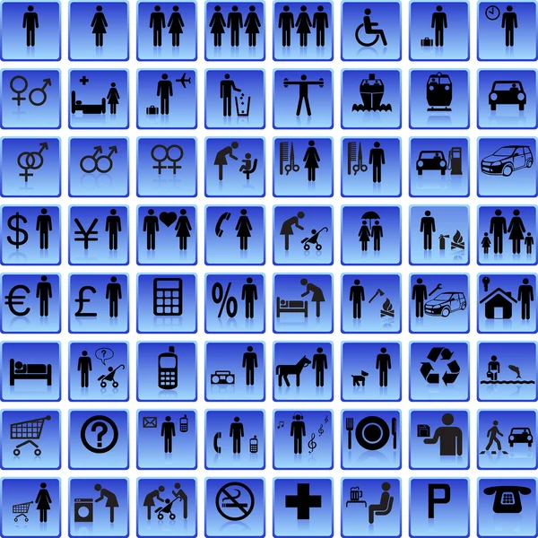 Website and Internet Icons — Stock Photo, Image