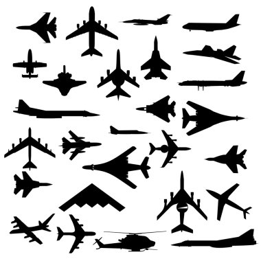 savaş uçakları.