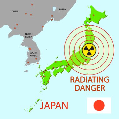 Japonya 'nın atom enerji santrali üzerindeki tehlikesi