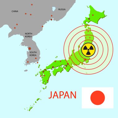 Japonya 'nın atom enerji santrali üzerindeki tehlikesi