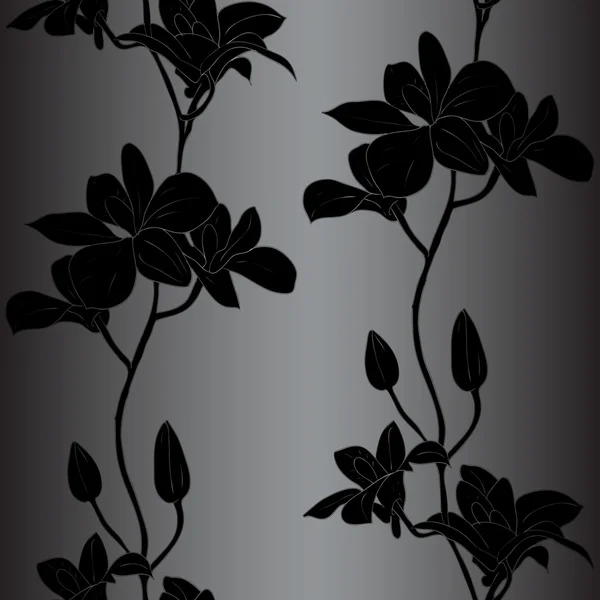 Hintergrund mit Orchideen — Stockfoto