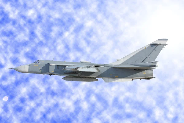 Militaire jet bommenwerper su-24 — Stockfoto