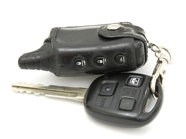 Car keys, objects isolated on white background . — Stock Photo, Image