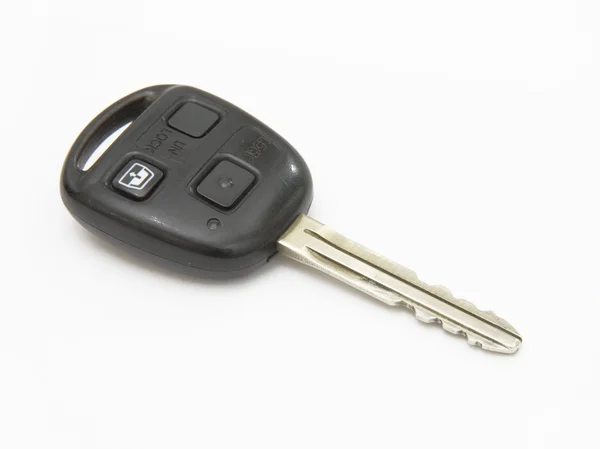 Car key, object isolated on white background . — Stock Photo, Image