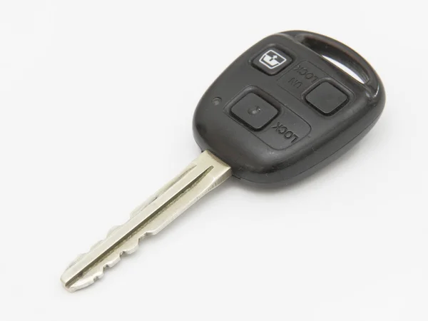 Auto klíče, objekt izolované na bílém pozadí . — Stock fotografie