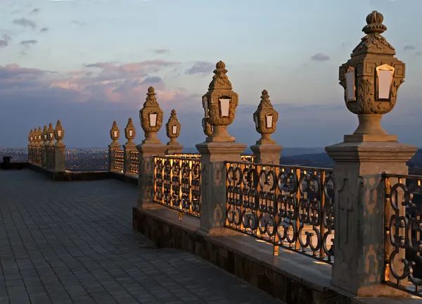 stock image Railing Pochaevskaya laurel