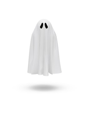 Cute funny ghost clipart