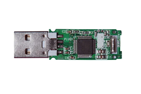 USB-Stick Schaltung Stockfoto