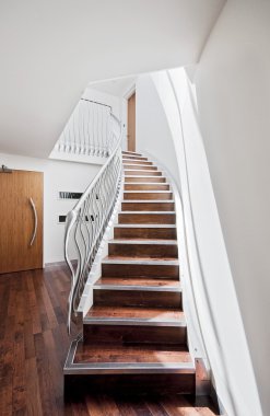 Modern staircase clipart