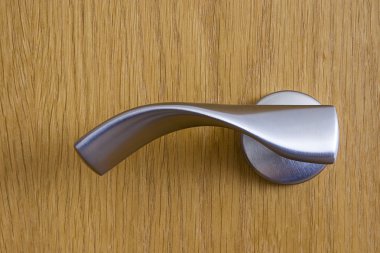 Modern door handle clipart
