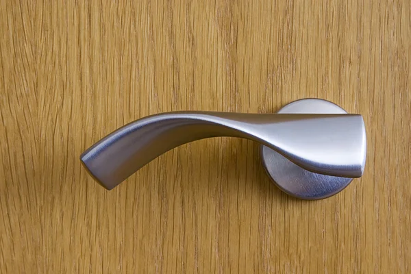 Modern door handle — Stock Photo, Image
