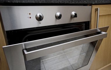 Combined electric oven clipart