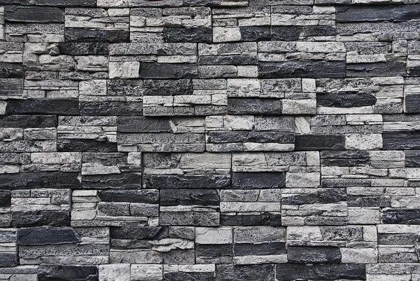 Steinfassadenwand — Stockfoto