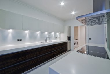 Modern luxury kitchen clipart