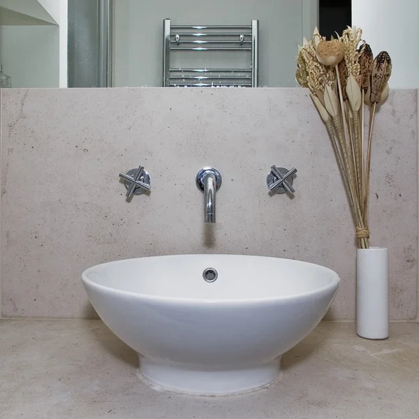 Designer hand wash basin — Stock Photo, Image