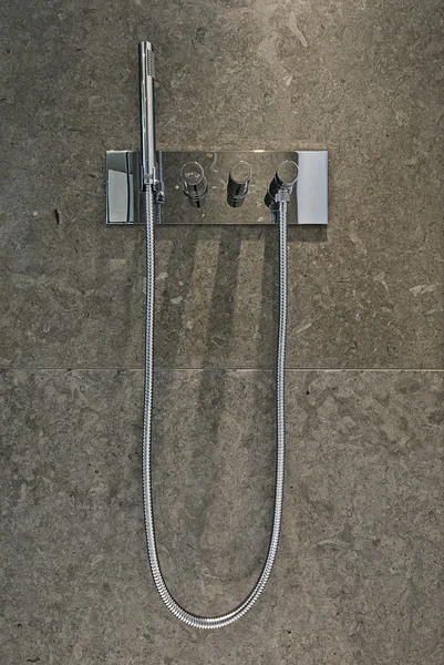 Luksusowy prysznic załącznik — Zdjęcie stockowe