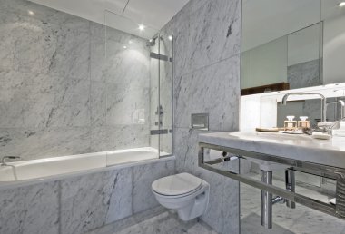 Luxury bathroom clipart