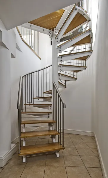 Escaleras en espiral — Foto de Stock
