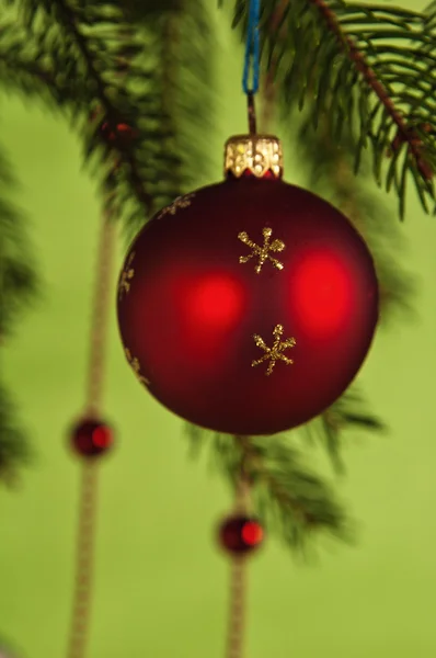 Ornamentos de Ano Novo e Natal — Fotografia de Stock