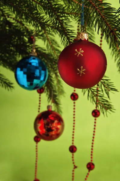 お正月とクリスマスの飾り — ストック写真