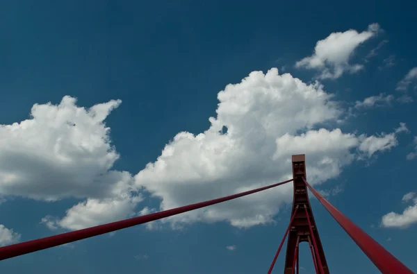 Пилон моста — стоковое фото