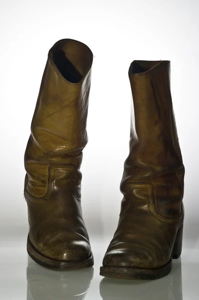 Kovbojský styl boty — Stock fotografie