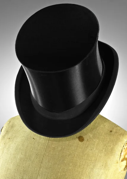 Black top hat — Stock Photo, Image