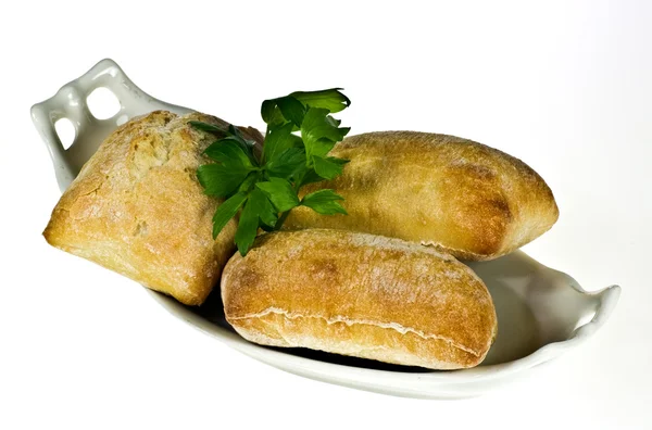 Ciabatta bread rolls — Stock Photo, Image