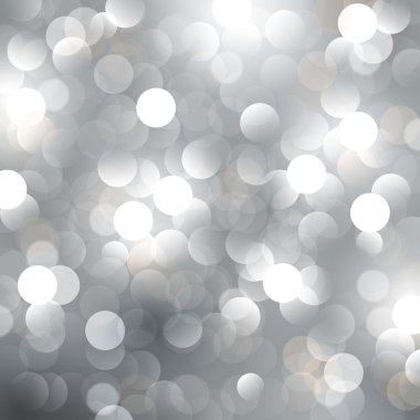 Christmas silver background clipart