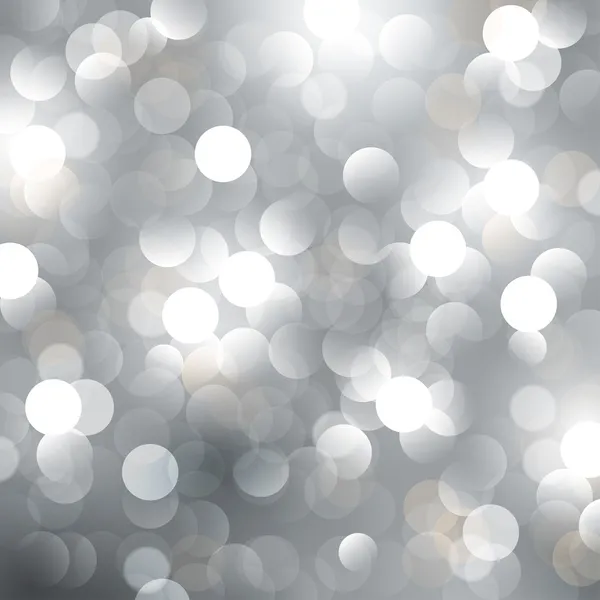 Christmas silver background — Stock Vector
