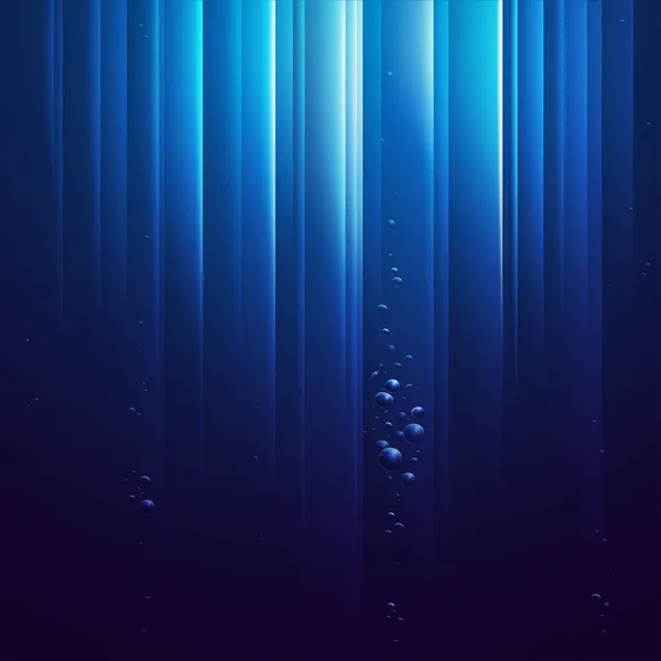 Océano Azul — Vector de stock
