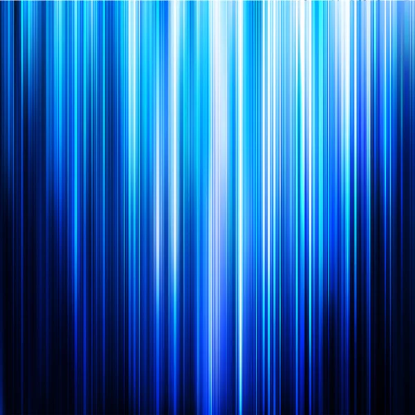 Abstrakt Leuchtender Hintergrund Mit Blauen Streifen Vektorillustration — Stockvektor
