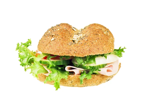 Čerstvě vyrobené sanwich — Stock fotografie