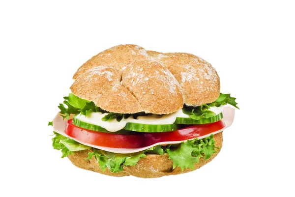 Freshly made sanwich — Stock Photo, Image