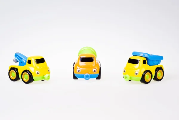 Brinquedo carros equipe — Fotografia de Stock