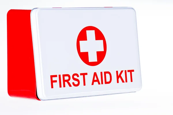 stock image Firs aid kit box