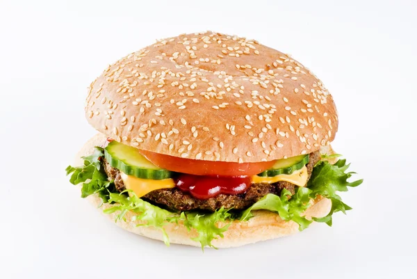 Beefburger — Stock Photo, Image