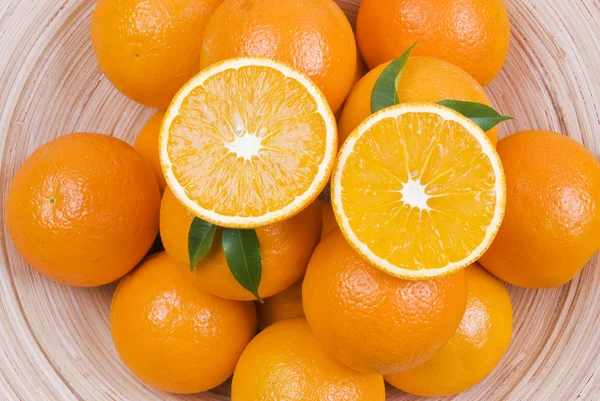 Bowl Mandarins — Stock Photo, Image