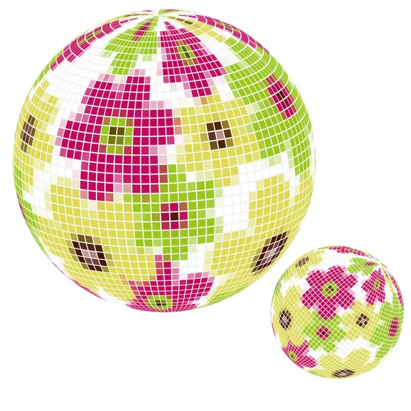stock vector Mosaic ball